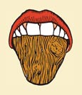 Wooden tongue