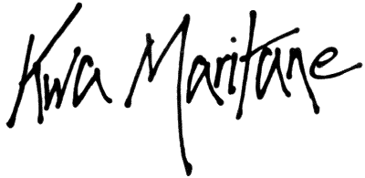 Kwa Maritane signature